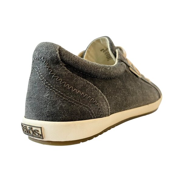 Taos Star Canvas Women's Gray Wash Arch Support Orthotic Comfort Sneakers Sz 7.5 - Picture 9 of 16